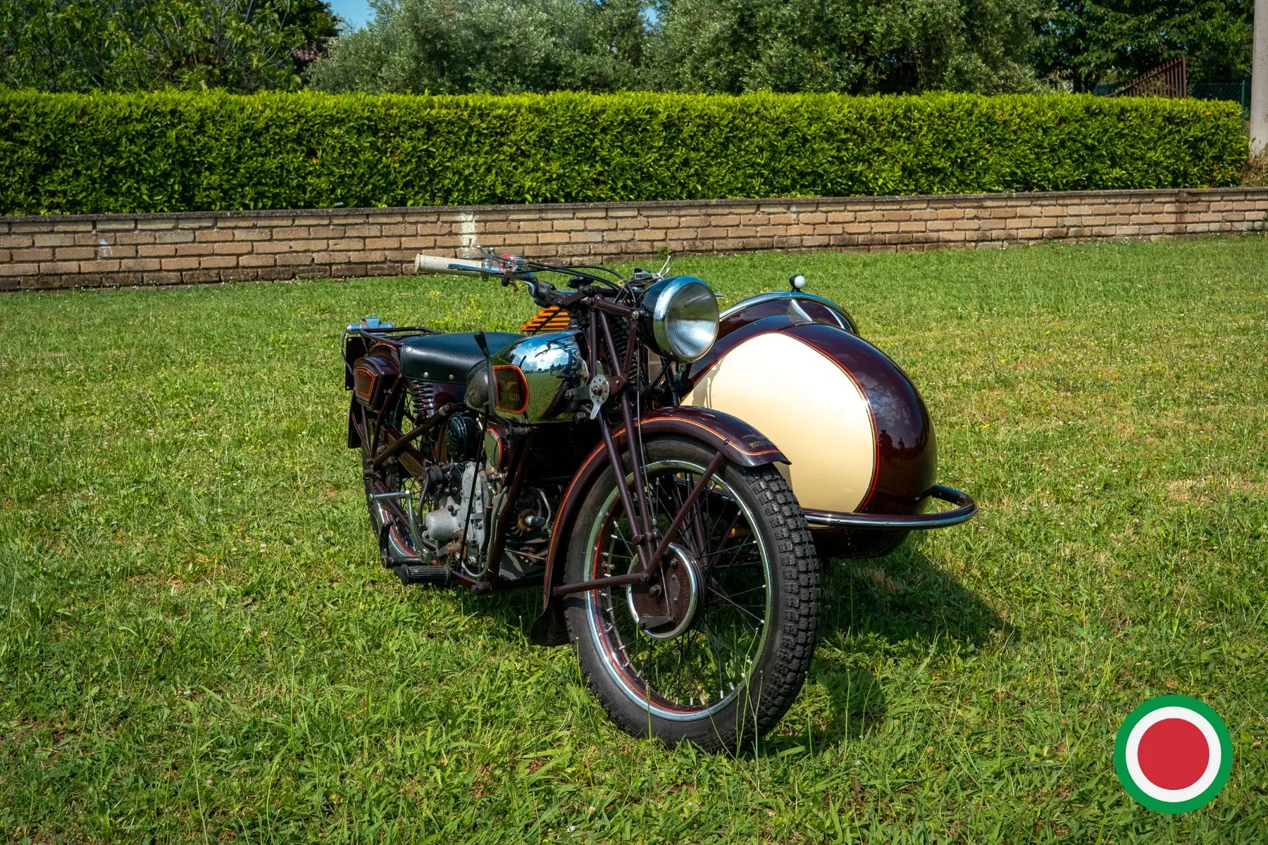 Moto Guzzi restaurata nella collezione TECNOMONT