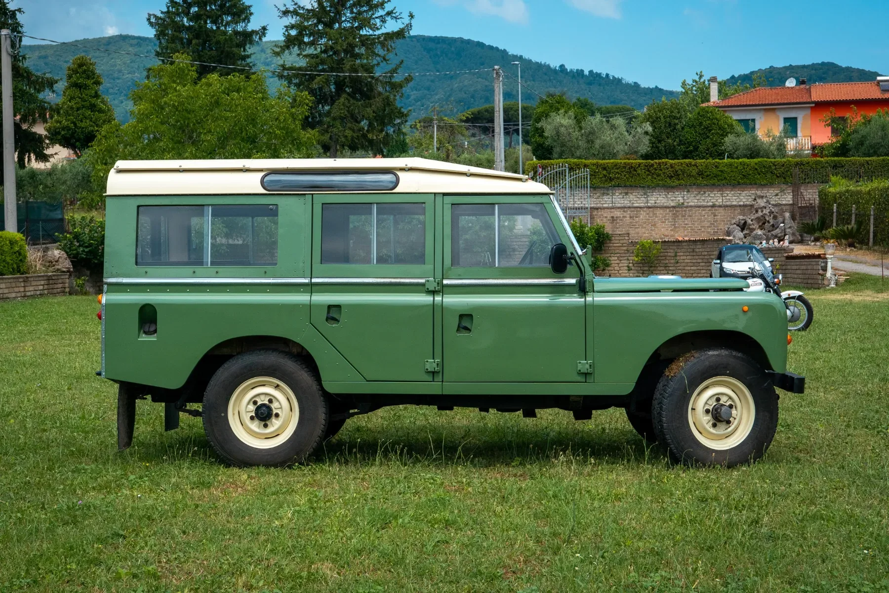Dettaglio Land Rover storica